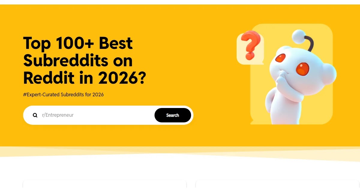 The Reddit Blueprint: Expert-Curated Subreddits for 2026